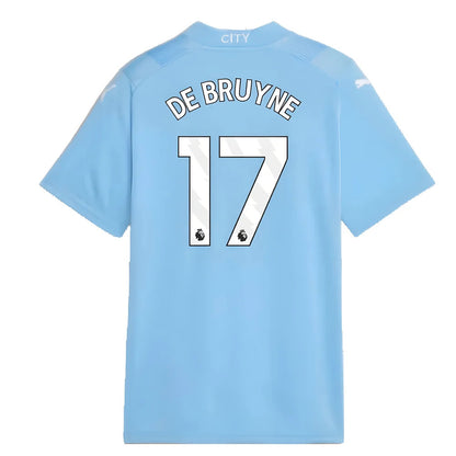 2023-2024 Man City Home Shirt (Kids) (DE BRUYNE 17)_4
