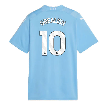 2023-2024 Man City Home Shirt (Kids) (GREALISH 10)_4