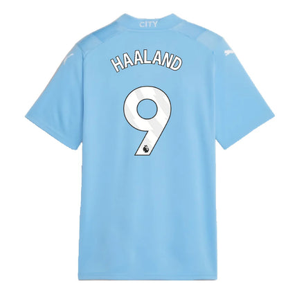 2023-2024 Man City Home Shirt (Kids) (HAALAND 9)_4