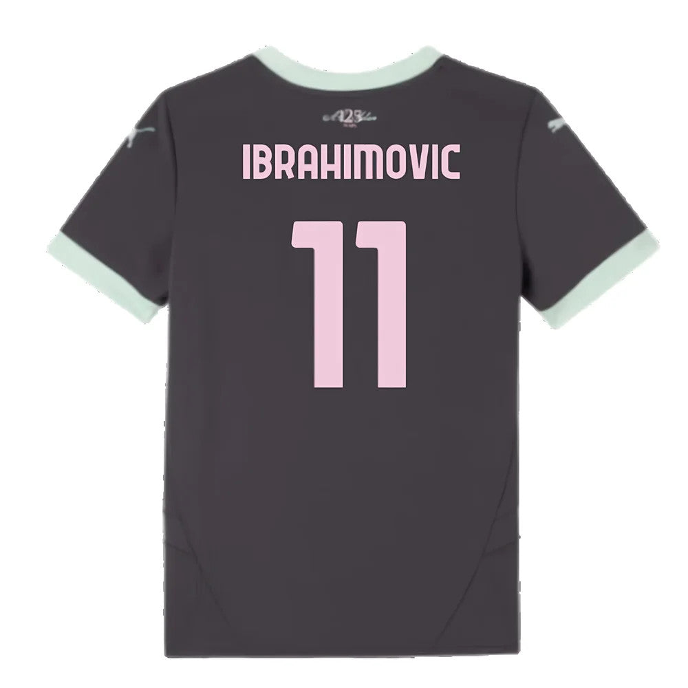 2024-2025 AC Milan Third Shirt (Kids) (Ibrahimovic 11)_6
