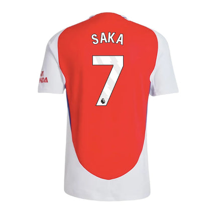 2024-2025 Arsenal Authentic Home Shirt (Saka 7)_4