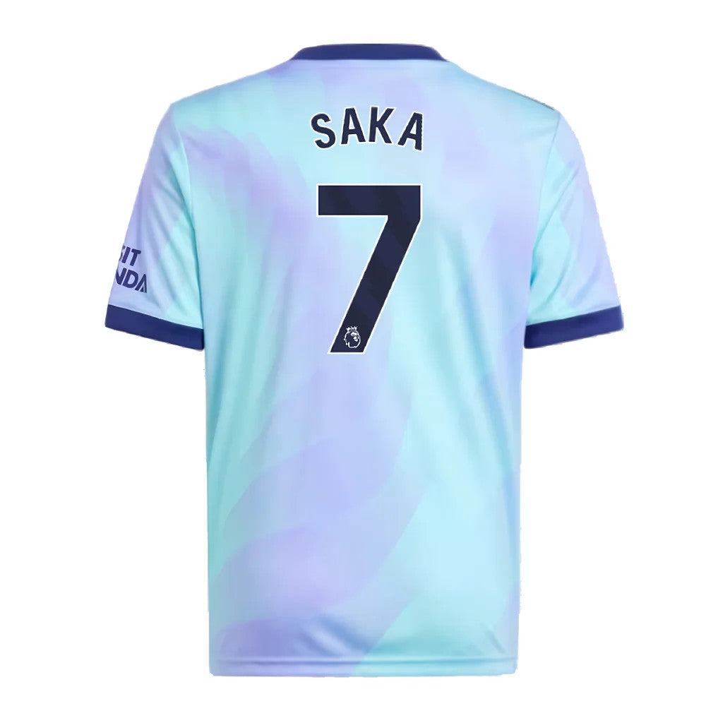 2024-2025 Arsenal Third Shirt (Kids) (Saka 7)_4