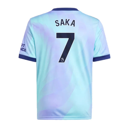2024-2025 Arsenal Third Shirt (Kids) (Saka 7)_4