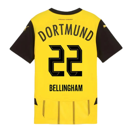 2024-2025 Borussia Dortmund Home Shirt (Kids) (Bellingham 22)_4