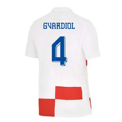 2024-2025 Croatia Home Shirt (Gvardiol 4)_4