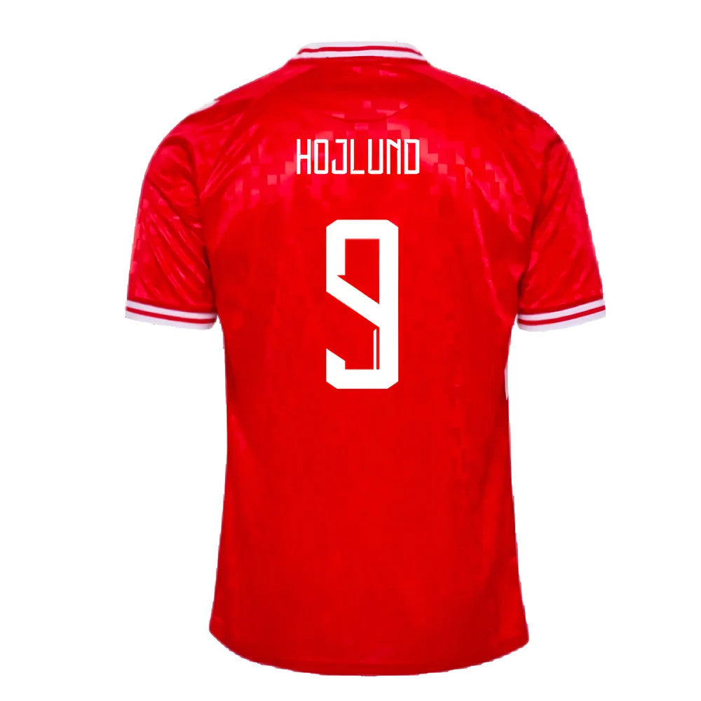 2024-2025 Denmark Home Shirt (Hojlund 9)_4