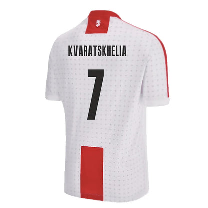 2024-2025 Georgia Home Shirt (Kids) (Kvaratskhelia 7)_4