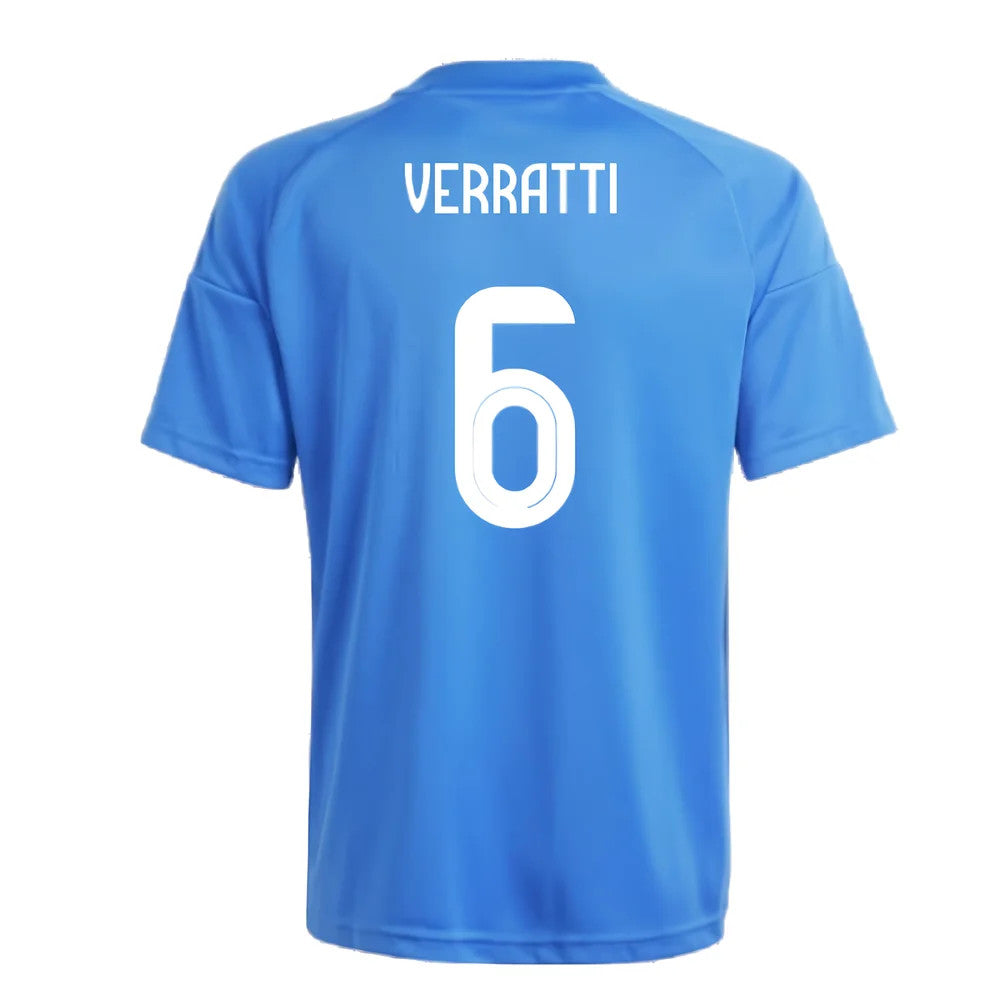 2024-2025 Italy Home Fan Jersey (Kids) (VERRATTI 6)_4