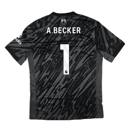 2024-2025 Liverpool Home Goalkeeper Shirt (Black) (A.Becker 1)_4
