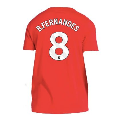 2024-2025 Man Utd DNA Tee (Red) (B.Fernandes 8)_3