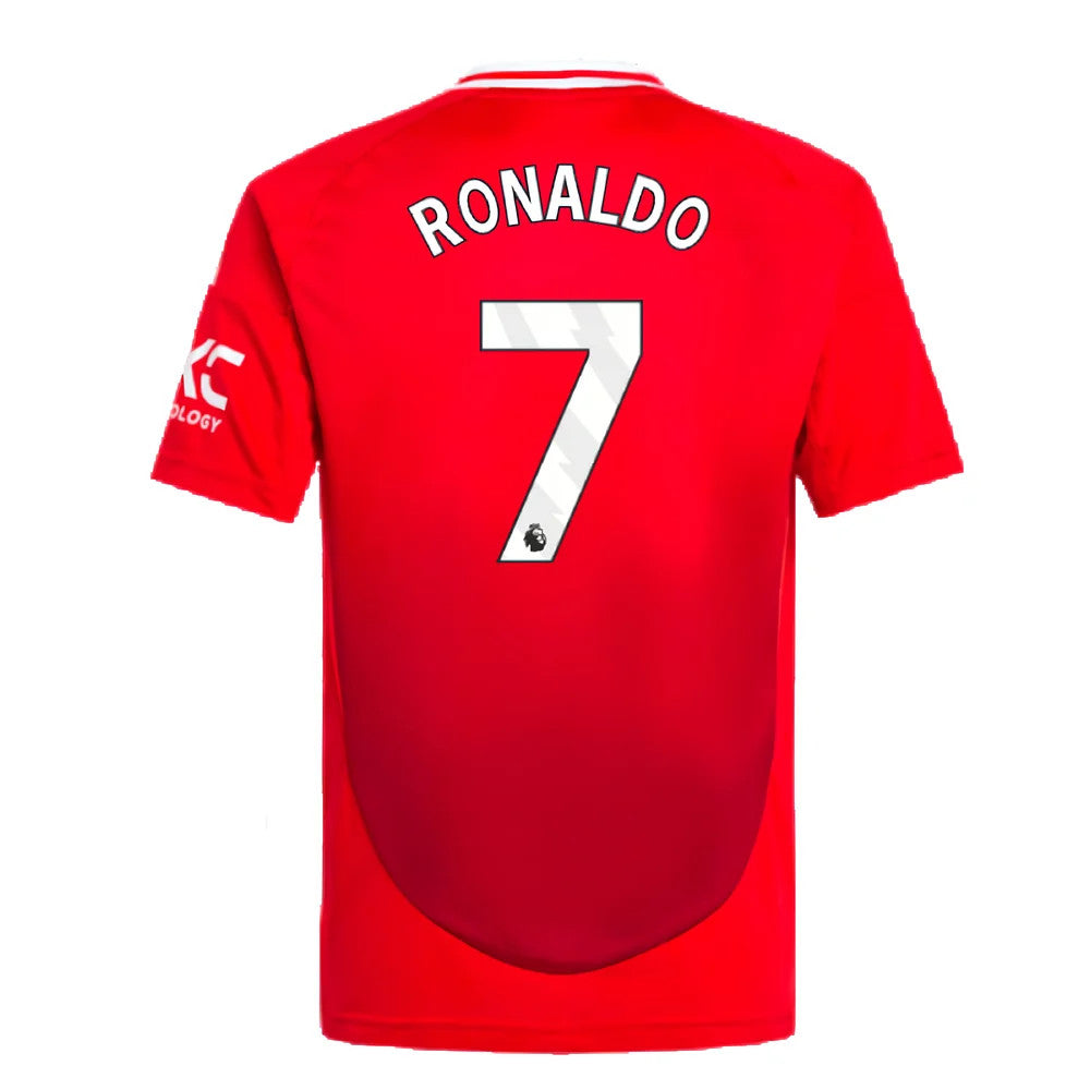 2024-2025 Man Utd Home Shirt (Kids) (Ronaldo 7)_4
