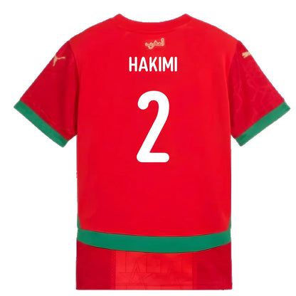 2024-2025 Morocco Home Shirt (Kids) (Hakimi 2)_4