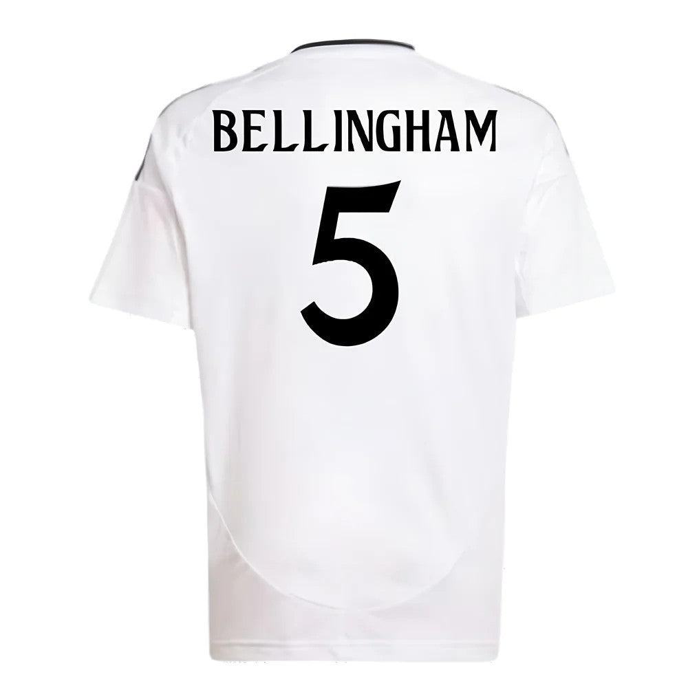 2024-2025 Real Madrid Home Shirt (Kids) (Bellingham 5)_4
