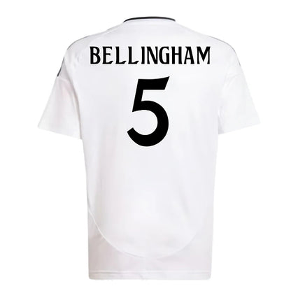 2024-2025 Real Madrid Home Shirt (Kids) (Bellingham 5)_4
