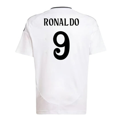 2024-2025 Real Madrid Home Shirt (Kids) (Ronaldo 9)_4