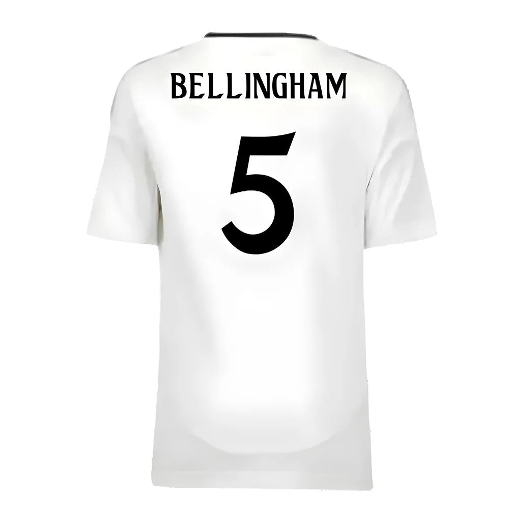 2024-2025 Real Madrid Home Youth Kit (Bellingham 5)_5