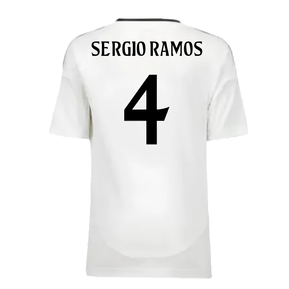 2024-2025 Real Madrid Home Youth Kit (Sergio Ramos 4)_5