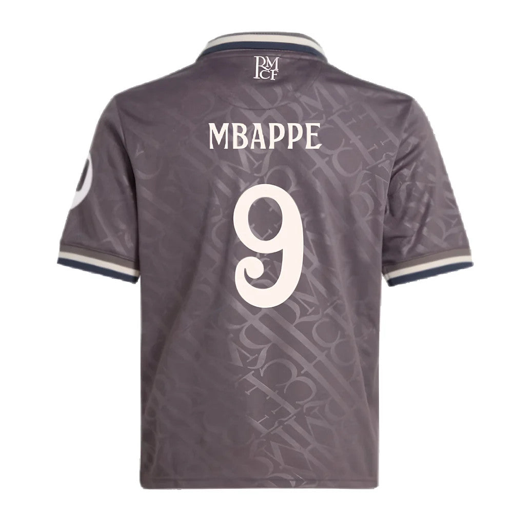 2024-2025 Real Madrid Third Youth Kit (Mbappe 9)_7