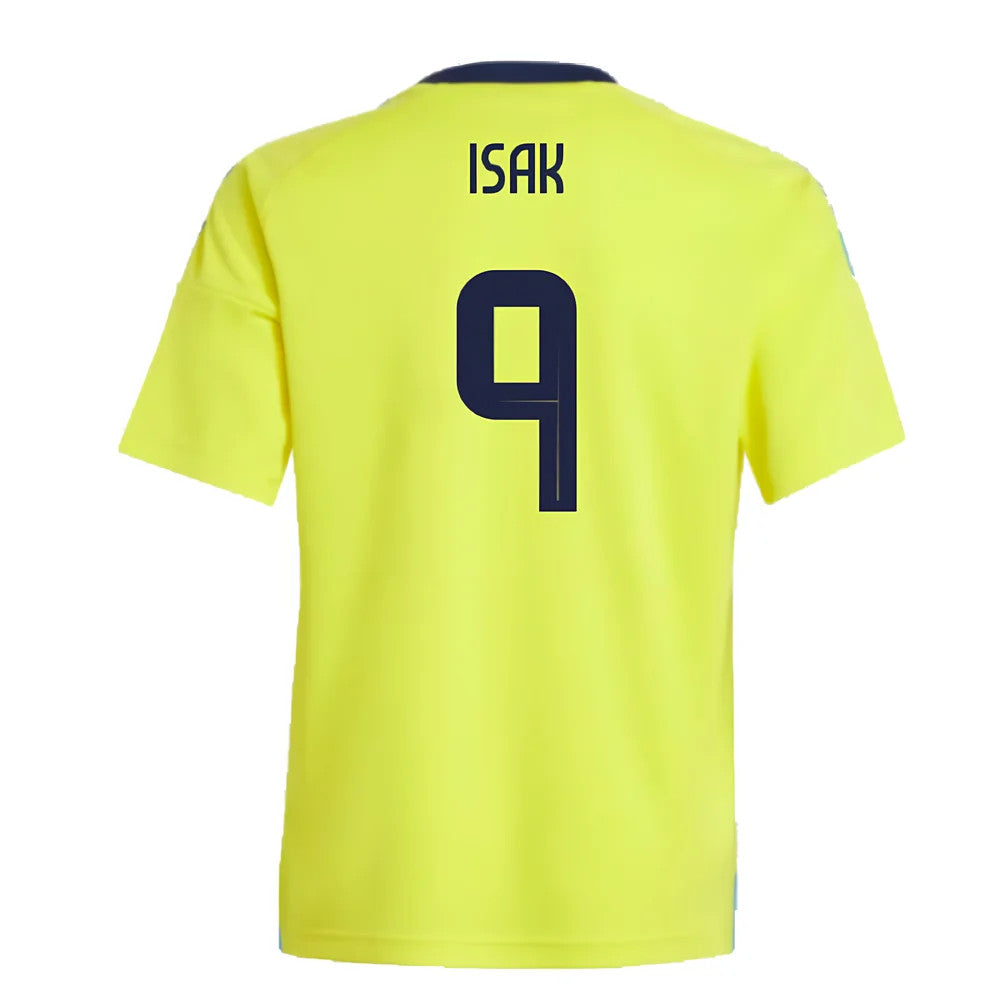 2024-2025 Sweden Home Fan Shirt (Kids) (ISAK 9)_4