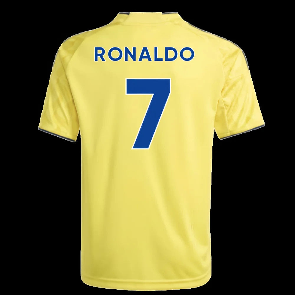 2025-2026 Al Nassr Home Shirt (Kids) (Ronaldo 7)_4