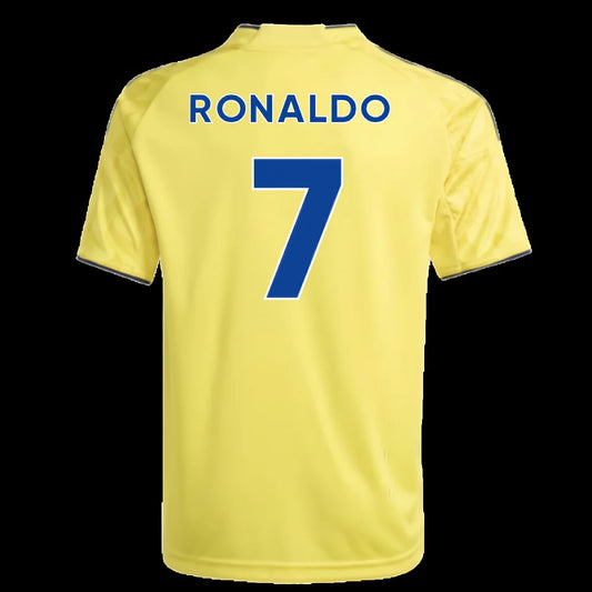 2025-2026 Al Nassr Home Shirt (Kids) (Ronaldo 7)_4