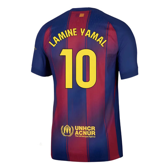 2025-2026 Barcelona Authentic Home Shirt (Lamine Yamal 10)_6