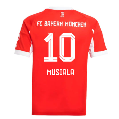 2025-2026 Bayern Munich Home Shirt (Kids) (Musiala 10)_3