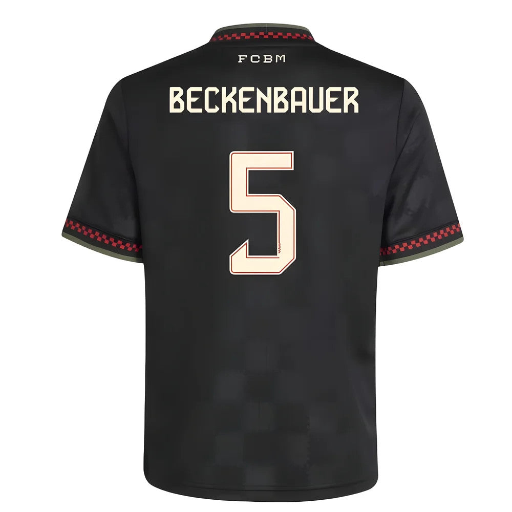 2025-2026 Bayern Munich Third Shirt (Kids) (Beckenbauer 5)_5