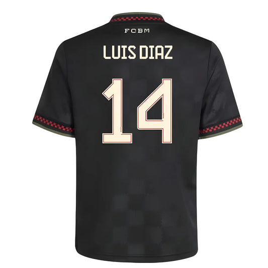 2025-2026 Bayern Munich Third Shirt (Kids) (Luis Diaz 14)_5