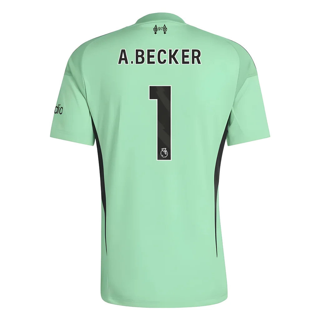 2025-2026 Liverpool Home Goalkeeper Shirt (Glory Mint) - Kids (A.Becker 1)_4