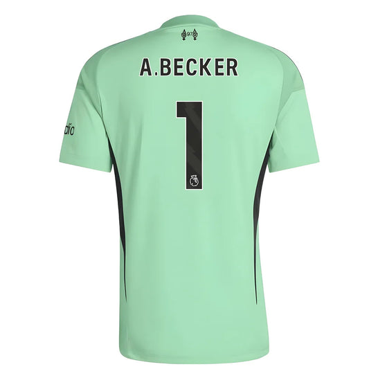 2025-2026 Liverpool Home Goalkeeper Shirt (Glory Mint) - Kids (A.Becker 1)_4