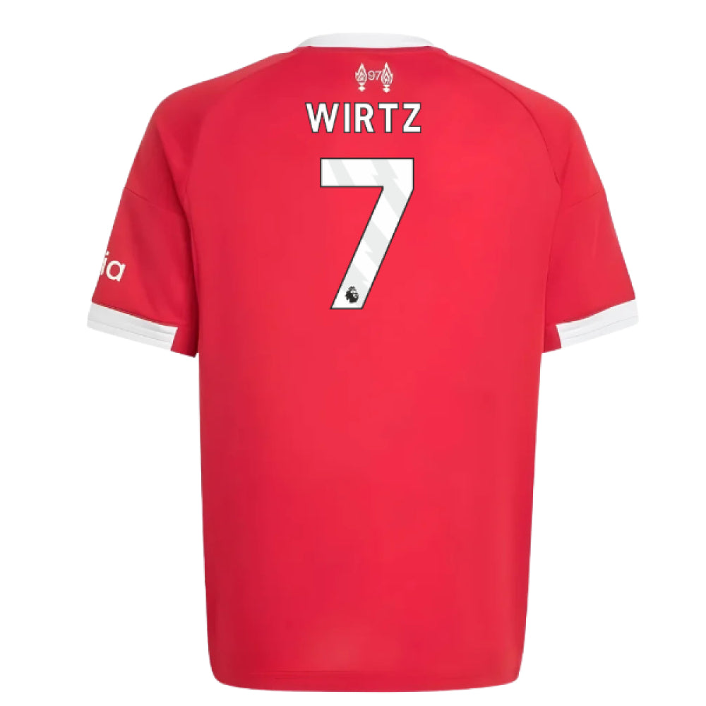 2025-2026 Liverpool Home Shirt (Kids) (Wirtz 7)_4