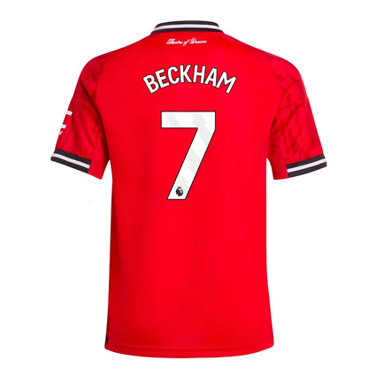 2025-2026 Man Utd Home Shirt (Kids) (Beckham 7)_3