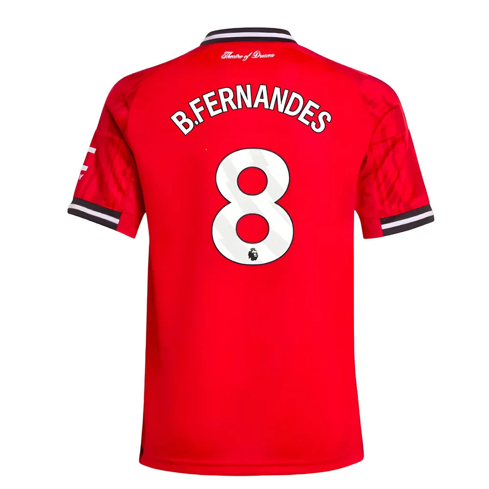 2025-2026 Man Utd Home Shirt (Kids) (B.Fernandes 8)_3