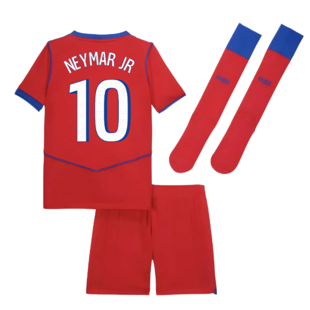 2025-2026 PSG Third Little Boys Mini Kit (Neymar JR 10)_4
