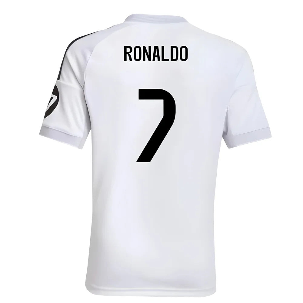2025-2026 Real Madrid Home Shirt (Kids) (Ronaldo 7)_4