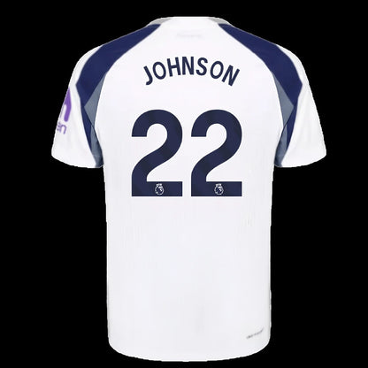 2025-2026 Tottenham Hotspur Authentic Home Shirt (Johnson 22)_6