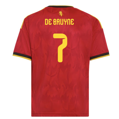 2026-2027 Belgium Home Shirt (Kids) (De Bruyne 7)_4