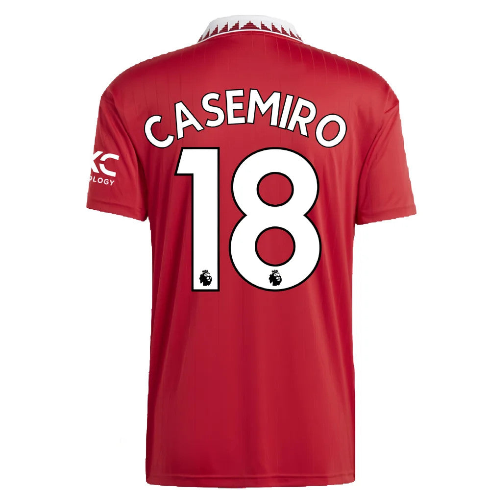 2022-2023 Man Utd Home Shirt (CASEMIRO 18)_4