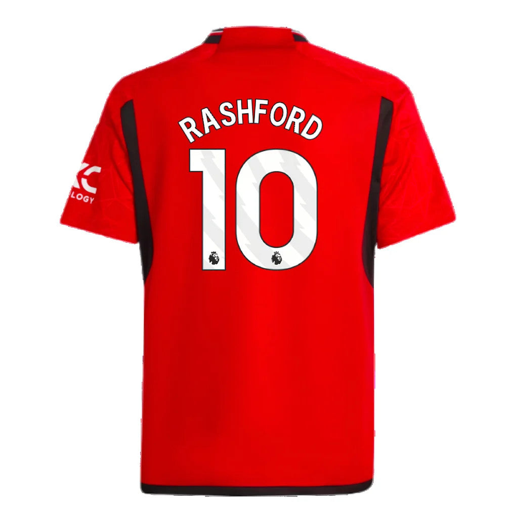 2023-2024 Man Utd Home Shirt (Kids) (Rashford 10)_4