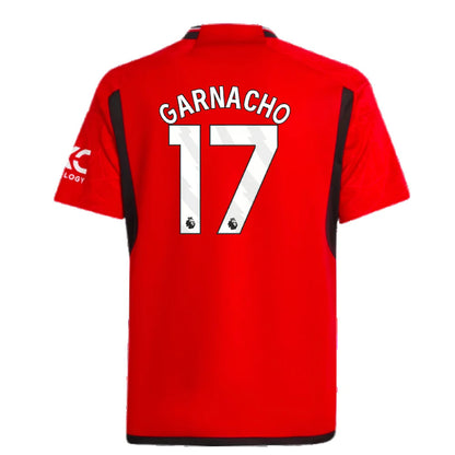 2023-2024 Man Utd Home Shirt (Kids) (Garnacho 17)_4