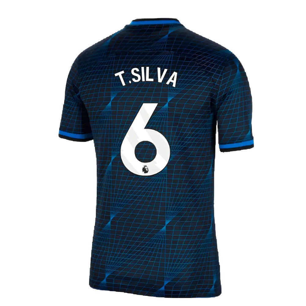 2023-2024 Chelsea Away Football Shirt (T.SILVA 6)_4