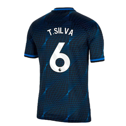 2023-2024 Chelsea Away Football Shirt (T.SILVA 6)_4