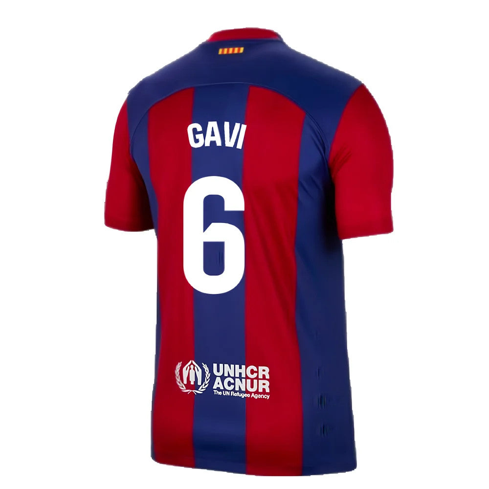 2023-2024 Barcelona Home Shirt (Gavi 6)_4