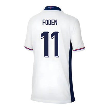 2024-2025 England Home Shirt (Kids) (Foden 11)_4