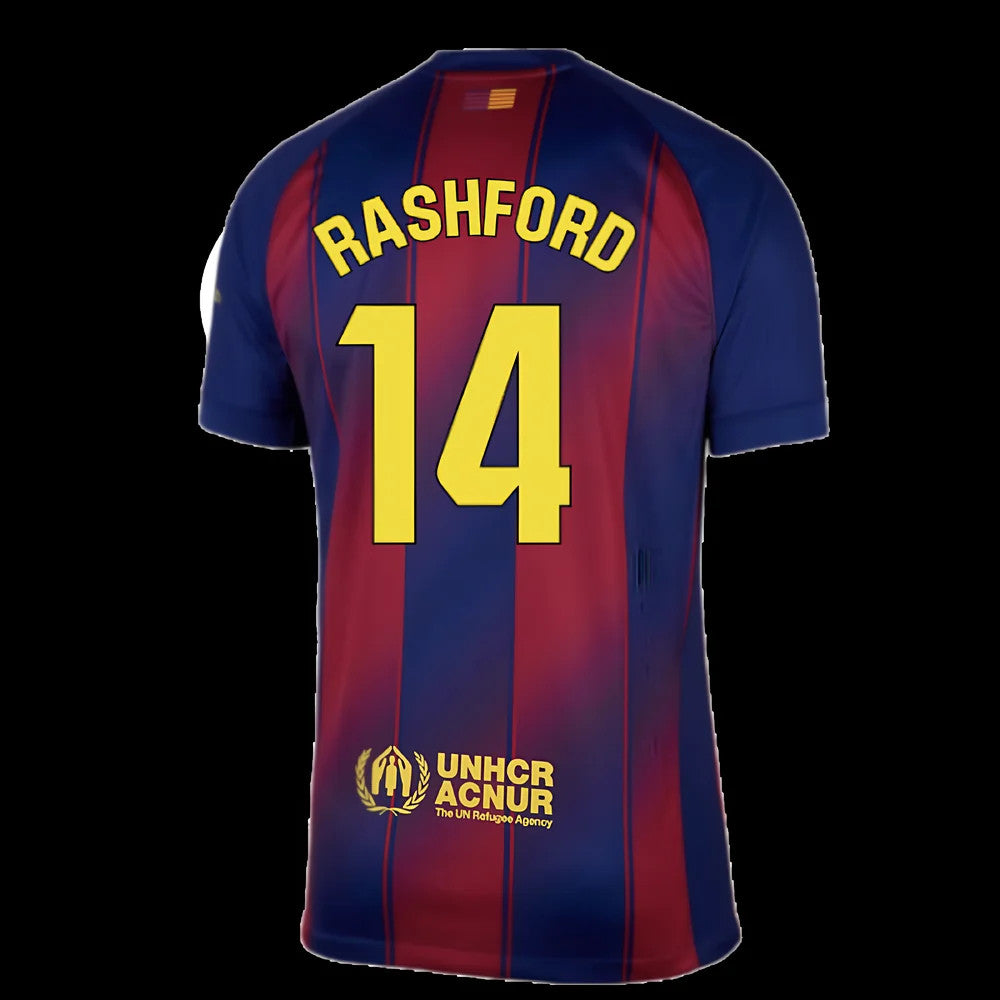 2025-2026 Barcelona Home Shirt (Rashford 14)_5