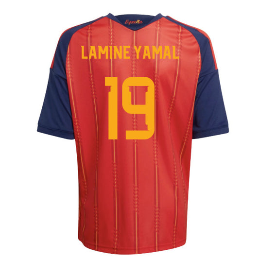 2026-2027 Spain Home Shirt (Kids) (Lamine Yamal 19)_3