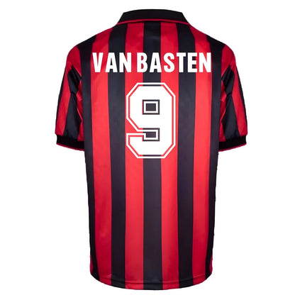 AC Milan 1996 Home Retro Shirt (VAN BASTEN 9)_4