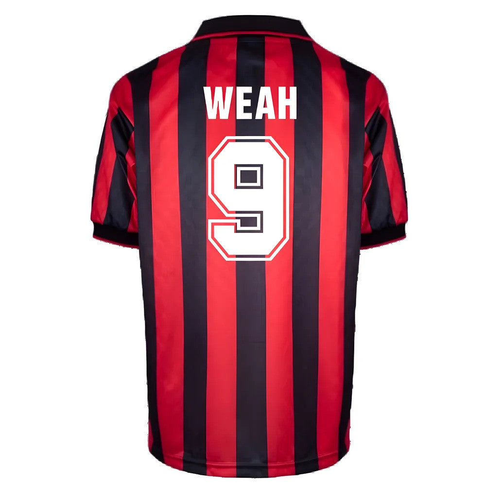 AC Milan 1996 Home Retro Shirt (Weah 9)_4
