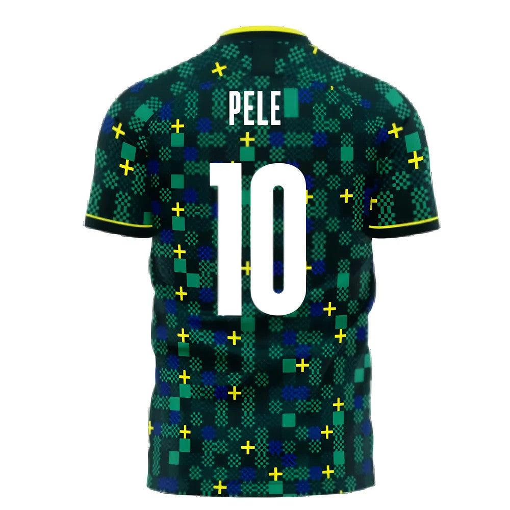  Brazil 2025-2026 Third Concept Football Kit (Libero) (PELE 10)_4